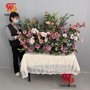 ดอกกุหลาบผ้าสัมผัสเหมือนจริง งานแฮนด์เมด ดีไซน์ใหม่ สำหรับตกแต่งทางเดินงานแต่งงาน งานอีเว้นท์ และงานปาร์ตี้ - Product Image 2