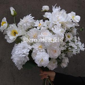 IG personnalisation privée chaude ensemble de fleurs artificielles avancées costume d'été fête de <span class=keywords><strong>mariage</strong></span> accessoires de mise en page de jardin fleurs sans allergie - Product Image 2