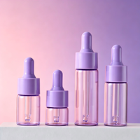 En stock, flacons d'huile essentielle Macaron Mini, 5-20 ml, flacons compte-gouttes pour sérum de 10 ml, pour les voyages, flacons cosmétiques rechargeables