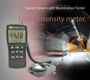 Medidor de Intensidad Luminosa TES-1337B, Fotómetro para Evaluación de Iluminación LED en Calles y Túneles - Product Image 5