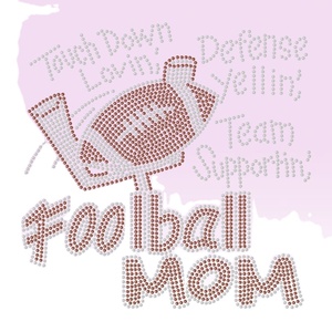 Ed ick FF ootball Rhinestone ototfix ranransfer - Product Image 1