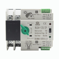 Saklar Transfer Otomatis ATS Kelas PC 4P, Saklar Manual Otomatis Daya Ganda untuk Inverter Surya Fotovoltaik