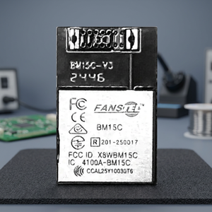 เอซูริโอ BM15C สำหรับโมดูล NRF54L15 BLE 6.0 ชิปเสาอากาศ 802.15.1 ชิปเซ็ตมาตรฐานที่เข้ากันได้สำหรับการโฆษณาในการกระจายเสียง - Product Image 2