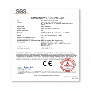 Petit ventilateur de plafond pour salle de bain - Product Image 1