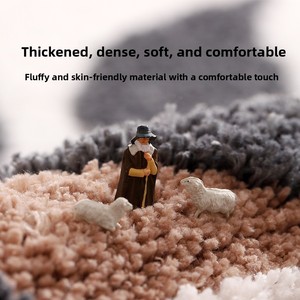 <span class=keywords><strong>Tapis</strong></span> de salon floqué simple, <span class=keywords><strong>tapis</strong></span> de salle de bain antidérapant, <span class=keywords><strong>tapis</strong></span> de toilette absorbant l'<span class=keywords><strong>eau</strong></span>, lavable en machine, motif feuilles et fleurs - Product Image 2