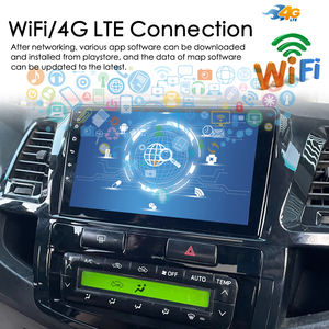 8 + 128GB AI Voice Car Radio para Toyota Fortuner AN50 AN60 HILUX Revo <span class=keywords><strong>Vigo</strong></span> 2008 2014 <span class=keywords><strong>Autoradio</strong></span> GPS Video CarPlay Player Android 13 - Product Image 2