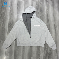 BENTURA Streetwear Fabricant et Designer de Vêtements Personnalisés, Veste Réversible Double Couche pour Hommes, Sweat à Capuche Zippé Épais et Oversize de Haute Qualité