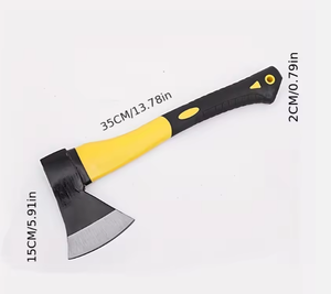 Customized Professional Double Blade High Quality for Home and Outdoor Use Damascus Steel Head Industrial Grade - Product Image 2