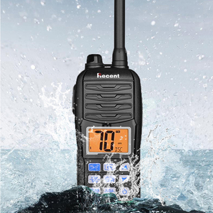 Alta calidad IPX7 impermeable de mano Marina Radio Vhf transceptor 10km Talk <span class=keywords><strong>Ran</strong></span> Radio portátil bidireccional sistema de batería de mar - Product Image 6