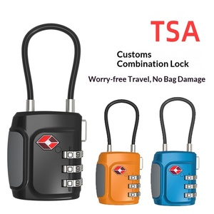 กุญแจรหัสผ่านแบบผสม กระเป๋าเดินทาง จักรยาน ลิ้นชักล็อค รุ่น TSA54 กระเป๋าเดินทางความแข็งแรงสูง - Product Image 2