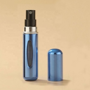 Portable Empty 5ml 8ml Mini <b>Perfume</b> <b>Atomizer</b> Travel Refillable <b>Perfume</b> Oil Spray Bottle Aluminum Refill Bottle - Product Image 5