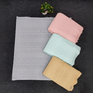Tela de rayón elástica de peso medio de alta calidad, prendas de moda étnica Chikan Kurti para niños y niñas, transpirable, ecológico - Product Image 1