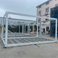 DXH fabrique des maisons préfabriquées modernes en acier galvanisé sur mesure, de 10 pieds, 20 pieds, 30 pieds et 40 pieds, à vendre