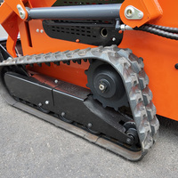 NOUVEAU Mini-chargeur sur chenilles tout-terrain à haute traction, chargeur compact sur chenilles, petit chargeur sur chenilles pour la ferme