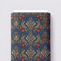 Tissu popeline de coton italien le plus vendu, pur coton biologique 100 %, tissé, imprimé numériquement à motifs floraux, pour robe