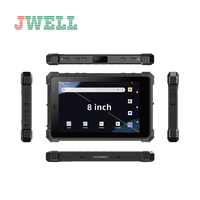 J-Well A80ST 8 pulgadas 4G Industrial Tablet PC 700 NITs brillo resistente al agua pantalla táctil Monitor Android 10 10000mAh