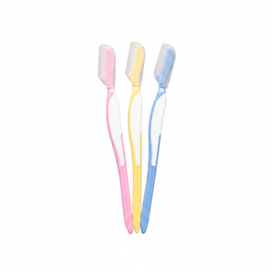 KAI Pretty Eyebrow Razor 3P Pinzas para cejas de fabricación japonesa Premium - Product Image 2