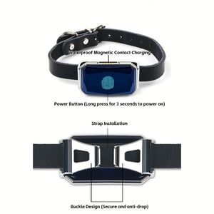 Localizador GPS para Mascotas G12, Portátil, Resistente al Agua IP67, Anti-Pérdida, Monitoreo Remoto de Gatos, de Fábrica - Product Image 4