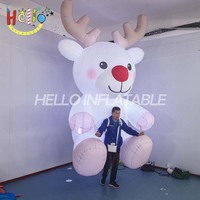 Costume gonflable personnalisé de 3 à 3,5 m de haut pour homme, idéal pour les défilés de Noël en extérieur