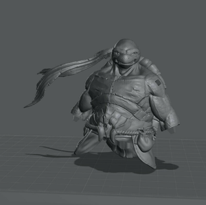 Benutzer definierte 3D-gedruckte Samurai <span class=keywords><strong>Leo</strong></span> Skulptur Figur CNC polierte Kunststoff-und Metall maschinen - Product Image 6
