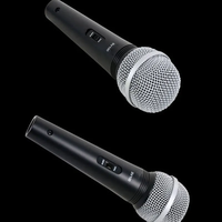 Microphone filaire à condensateur cardioïde multifonctionnel SV100 original en gros, construction métallique, suppression du bruit pour le karaoké