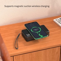 Power Bank Portabel Universal 2026 Terbaru 20000mah Pengisian Cepat Layar Digital Dengan Charger Dinding AC