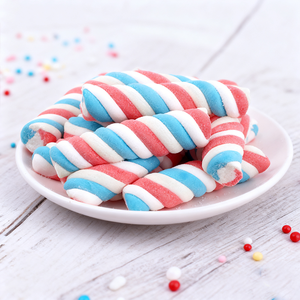 Vente en gros 5g rose tendre <span class=keywords><strong>guimauve</strong></span> halal fruitée en vrac personnalisée ingrédients acides emballés pour le café - Product Image 5