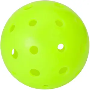 JPB002D-Bola de Pickleball de 40 agujeros para exteriores, Logo personalizado, alta calidad, muestra gratis, bajo precio