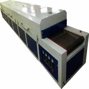 Túnel de secagem infravermelho/transportador secagem do túnel/secador do túnel para a impressão da tela