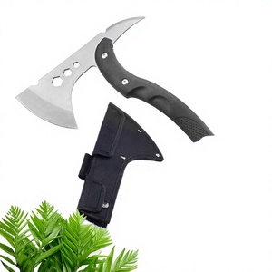 Hache tactique multifonctionnelle industrielle en gros pour la chasse, le camping et la survie en plein air, en acier à haute teneur en carbone et plastique - Product Image 2