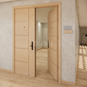 Porte d'Ingresso Classiche in Legno Massiccio Stile Antico, <span class=keywords><strong>Porta</strong></span> Esterna a Battente Verniciata - Product Image 3