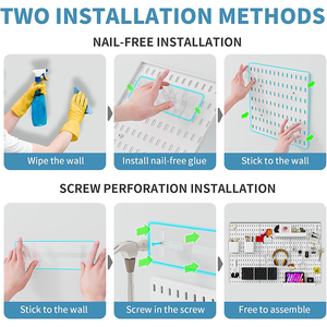 Moderner umwelt freundlicher minimalisti scher klarer Acryl-Tablett-Organizer-Nachttisch-Badezimmer-Bürowandspeicher-Catchall-Ausstellungs stand - Product Image 4