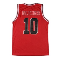Prêt à expédier 30 équipes de maillots de basket-ball américains # 23 # 24 # 33 maillots de basket-ball en mesh brodés, dernier design de maillot