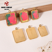 Collier de football Portugal 2026 pour homme en acier inoxydable, pendentif de football pour homme en acier inoxydable
