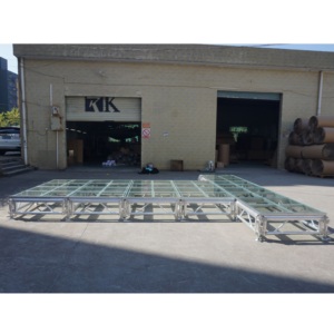 Quickly assemble glass stage aluminum music performance outdoor stage - Product Image 1