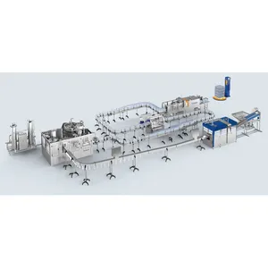 Automatic Complete Bottle Drinking Bottle Water Filling Bottling Packing Machine Mineral Water Production Line