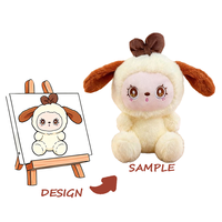 Porte-clés en peluche super doux personnalisé ODM avec rembourrage en coton PP, design unisexe