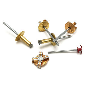 Peel Type Grande Bride Pop Couleur Or <span class=keywords><strong>Auto</strong></span> Perçage <span class=keywords><strong>Rivet</strong></span> Personnalisé En Acier À Dôme Plat CSK Tête Fleur Forme <span class=keywords><strong>Rivet</strong></span> Aveugle - Product Image 6