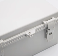 Boîte de jonction en plastique ABS étanche IP65 couvercle rabattable de type boucle joint étanche boîtier d'instrument de protection pour PC extérieur