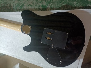 Flyoung Gỗ Tự Nhiên Số Lượng Màu Maple Veneer 6 Dây M <span class=keywords><strong>Guitar</strong></span> Điện Maple Fretboard Floyd Rose Bridge - Product Image 5