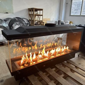 Inserto in Vetro per Caminetto a Gas CRUISE 1219/1524/1727/1828mm, Ventilazione Diretta, Vetro su 3 Lati, Caminetto a Gas Panoramico - Product Image 6