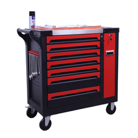Chariot d'atelier multifonction en fer avec 6 tiroirs, options OBM/OEM personnalisables, capacité de charge de 200 kg, garantie de 3 ans