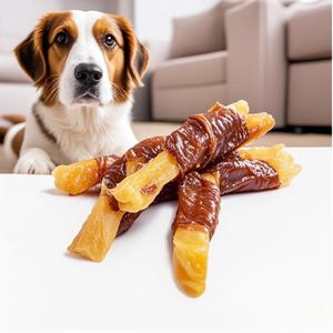 Pal'ın Delight marka köpek evcil hayvan gıda çiğnemek et sopa Meaty davranır kuru yüksek <span class=keywords><strong>Protein</strong></span> düşük yağ prim tatlı patates ördek ile sarılmış