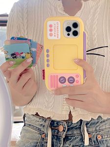 ชุดการ์ดการ์ตูน DIY เคสโทรศัพท์สำหรับ iPhone 13 12 14 Pro <span class=keywords><strong>i11</strong></span> i13pro ของขวัญสำหรับเด็กเคส3D น่ารักซิลิโคนนิ่มยอดนิยม - Product Image 6