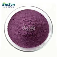 BioSyn Vente en gros de poudre de légumes : Poudre d'igname violette naturelle, Poudre d'igname violette séchée par pulvérisation, Poudre de jus d'UBE