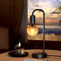 Lampe de chevet et de lecture moderne et minimaliste avec abat-jour en verre, entièrement dimmable, à commande par bouton, pour eBay, idéale pour salon et chambre à coucher