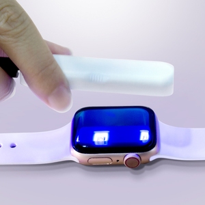 3D Chống Nổ Tương Thích Rõ Ràng UV Đầy Đủ Keo Tempered Glass Bảo Vệ Màn Hình Với Apple Xem Loạt 10 46Mm 44Mm - Product Image 6