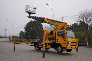 Camión con Plataforma Elevadora JAC 4x2 para Trabajo en Altura, 25-30m, Capacidad de Carga 200kg, para Mantenimiento - Product Image 2
