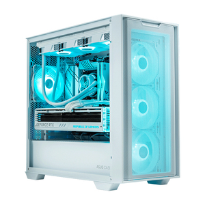 白色金属中塔ATX主机DIY汇编程序英特尔I5-12490F RTX5070/RTX4060Ti图形游戏台式电脑库存 - Product Image 5