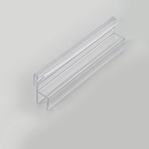 מותאם אישית עמיד למים גומי רצועת הזזה דלת חותם <span class=keywords><strong>pvc</strong></span> פלסטיק שקוף איטום רצועת עבור רחצה זכוכית דלת - Product Image 1